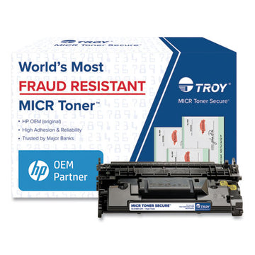 TROY® 0281681001 289x High-yield Micr Toner Secure, Alternative For Hp Cf289x, Black freeshipping - TVN Wholesale